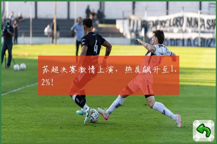 苏超决赛激情上演，热度飙升至1.2%！