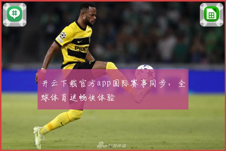 开云下载官方app国际赛事同步,全球体育迷畅快体验